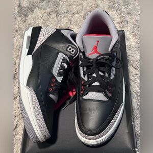 Jordan retro 3 Black Cement 2024